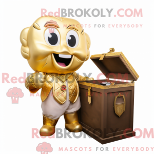Maskottchenkostüm Goldene...