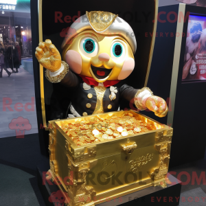 Disfraz de mascota Gold...