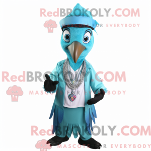 Disfraz de mascota Cyan...