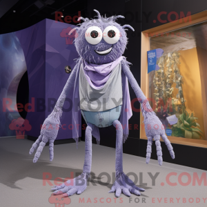 Lavendel edderkopp máscara...