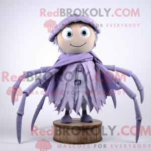 Lavendel edderkopp máscara...