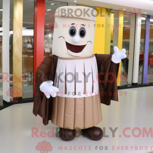 Costume mascotte de barres...
