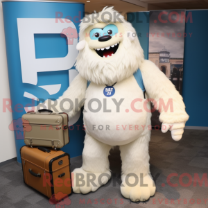 Disfraz de mascota Yeti...