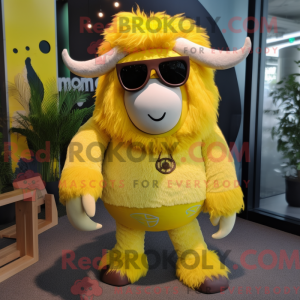 Disfraz de mascota Yak...