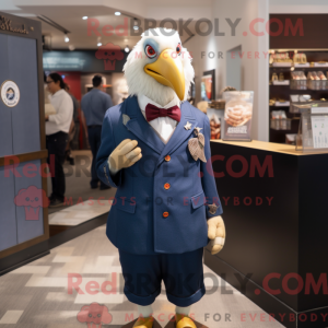 Navy Chicken maskot...