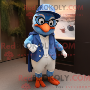 Costume de mascotte de geai...