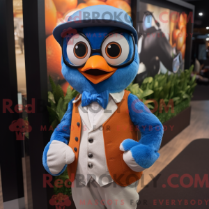 Maskotka Peach Blue Jay z...