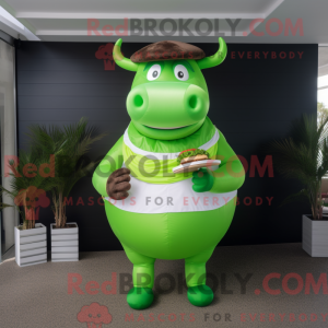 Maska Lime Green Beef...