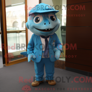 Disfraz de mascota Cyan...