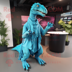 Turquoise Velociraptor...