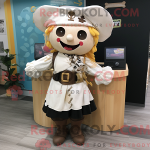 Cream Pirate maskot...