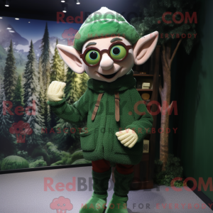 Forest Green Elf máscara de...