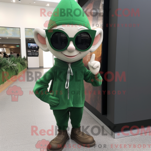 Forest Green Elf mascotte...