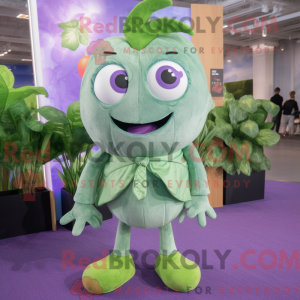 Lavender spinat maskot...