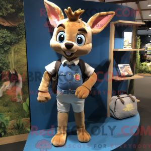 Personnage mascotte de cerf...