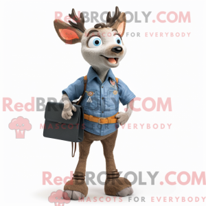 Personnage mascotte de cerf...