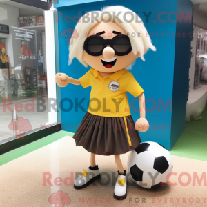 Soccer Goal-mascottekostuum...