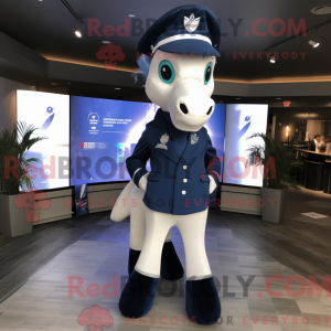 Maskottchenkostüm Navy Mare...