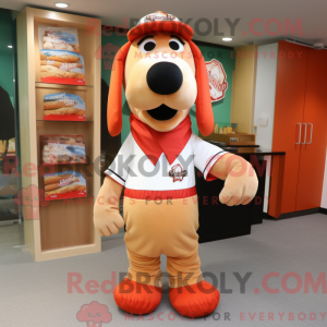 Hot Dogs mascot costume...