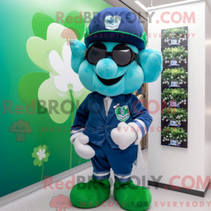 Costume mascotte Blue Bunch...