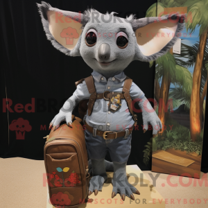 Disfraz de mascota Grey...