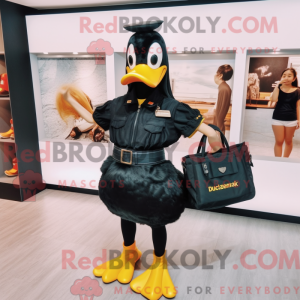 Personaggio mascotte Black...