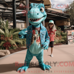 Turquoise Velociraptor...