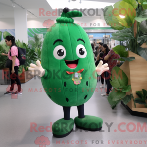 Forest Green Melon mascot...