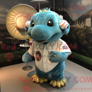Turkis Glyptodon maskot...