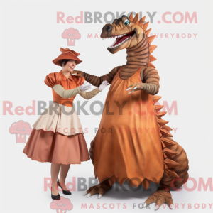 Rust Spinosaurus maskot...