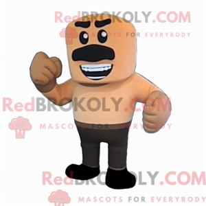 Tan Boxing Glove mascotte...