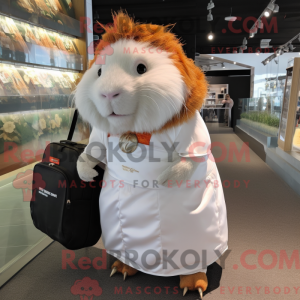 Rust marsvin maskot kostume...