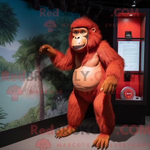 Disfraz de mascota Baboon...