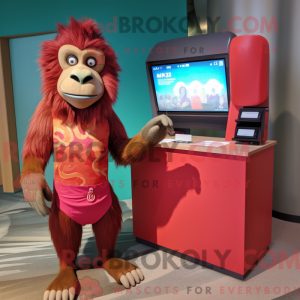 Disfraz de mascota Baboon...