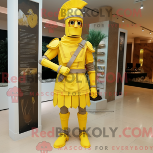 Lemon Yellow Roman Soldier...
