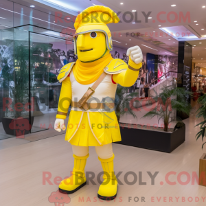 Lemon Yellow Roman Soldier...