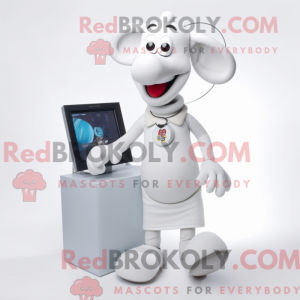 Disfraz de mascota de White...