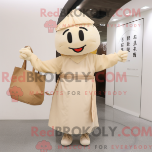 Beige Fried Rice mascot...