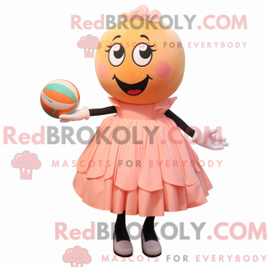 Peach Volleyball...