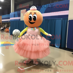 Peach Volleyball Ball...
