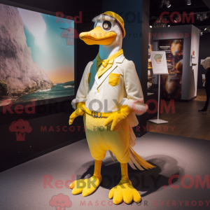 Yellow Gull maskot...