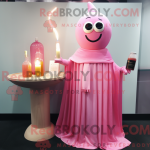 Pink Scented Candle mascot...