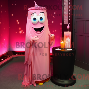Maskottchenkostüm Rosa...