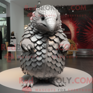 Silver Pangolin mascot...