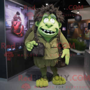 Olive Frankenstein mascotte...