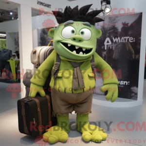 Olive Frankenstein mascotte...