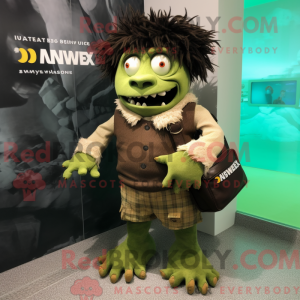 Olive Frankenstein mascotte...
