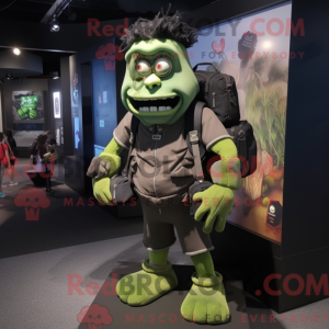 Olive Frankenstein maskot...