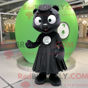 Black Spinach mascot...