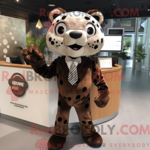 Mascotte de Jaguar marron...